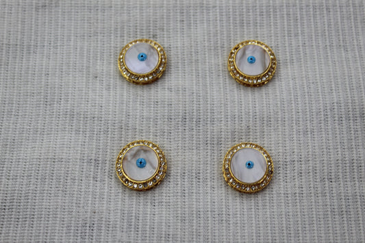Meenakari Mop  Raw Material Loose Beads Spacers, Connectors, Components for Jewellery Making |Size :
