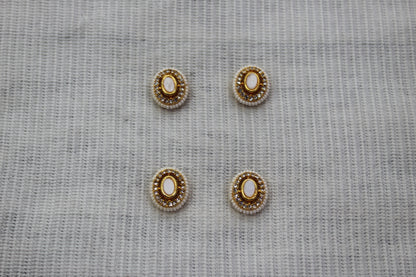 Meenakari Raw Material Loose Beads Spacers, Connectors, Components for Jewellery Making |Size30mm
