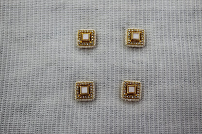 Meenakari Raw Material Loose Beads Spacers, Connectors, Components for Jewellery Making |Size