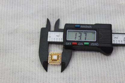 Meenakari Raw Material Loose Beads Spacers, Connectors, Components for Jewellery Making |Size