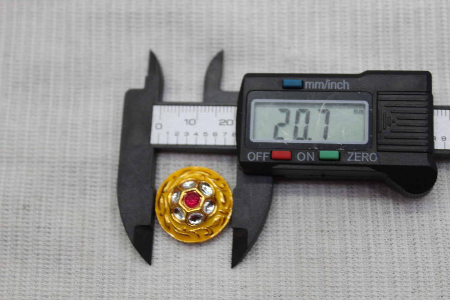 Meenakari Raw Material Loose Beads Spacers, Connectors, Components for Jewellery Making |Size