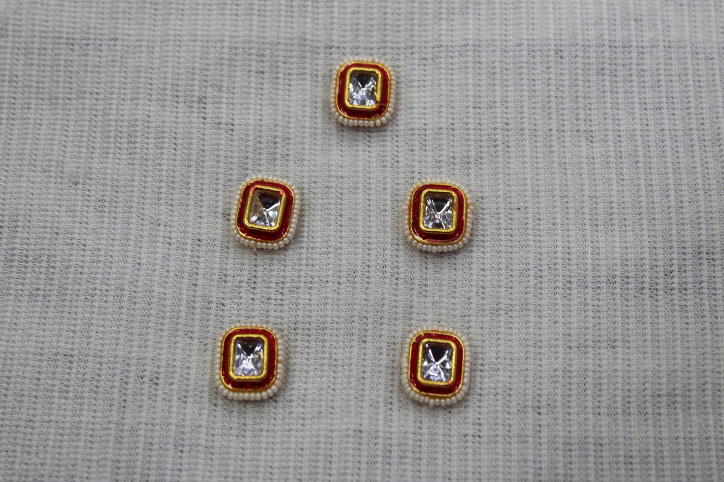 Meenakari Raw Material Loose Beads Spacers, Connectors, Components for Jewellery Making |Size