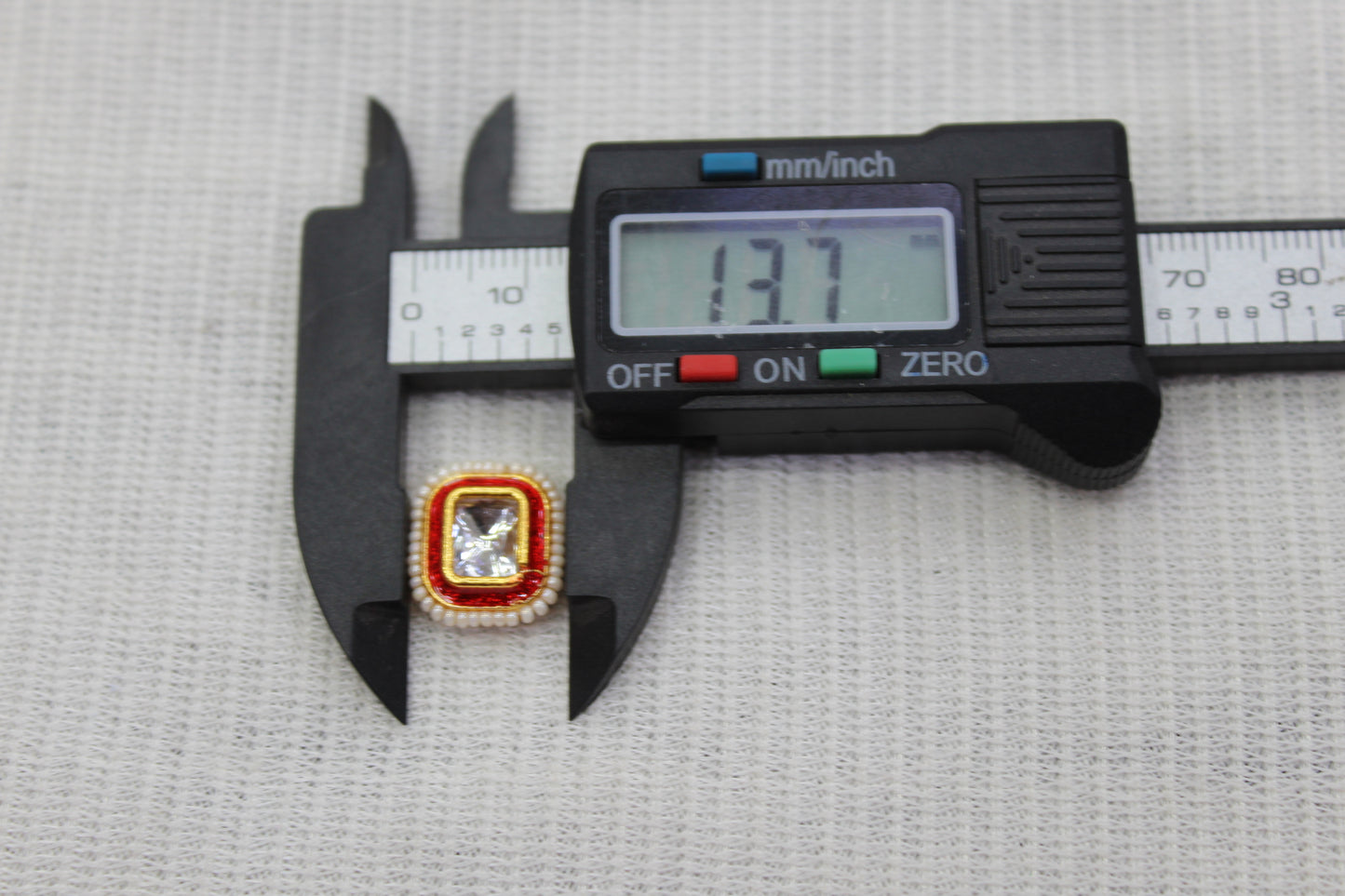 Meenakari Raw Material Loose Beads Spacers, Connectors, Components for Jewellery Making |Size
