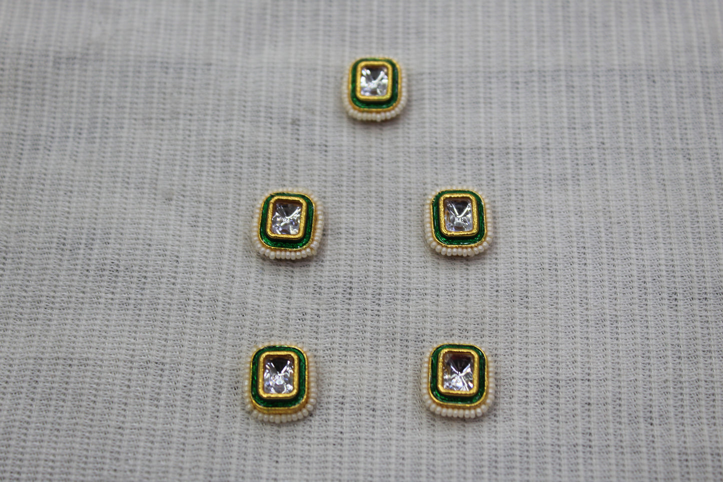 Meenakari Raw Material Loose Beads Spacers, Connectors, Components for Jewellery Making |Size