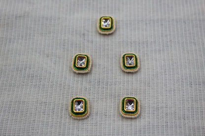 Meenakari Raw Material Loose Beads Spacers, Connectors, Components for Jewellery Making |Size