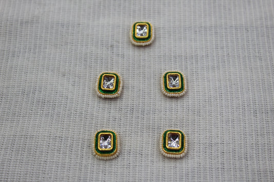 Meenakari Raw Material Loose Beads Spacers, Connectors, Components for Jewellery Making |Size