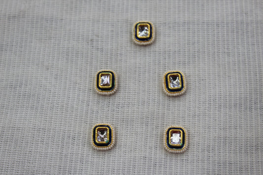 Meenakari Raw Material Loose Beads Spacers, Connectors, Components for Jewellery Making |Size