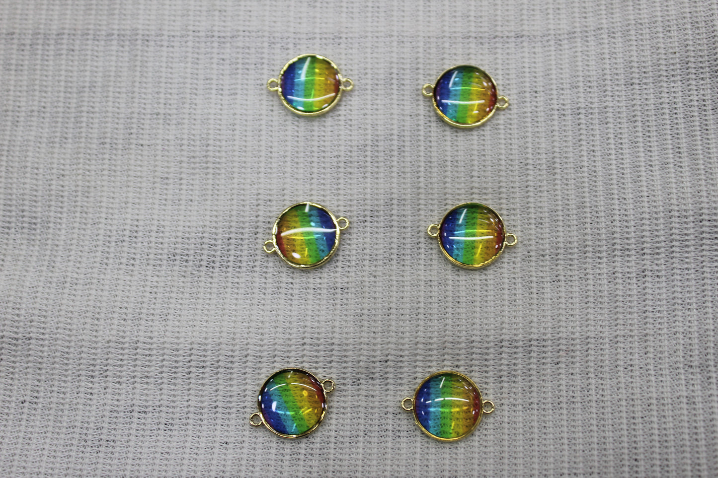 Connctor Round  Charms Anti Tarnish