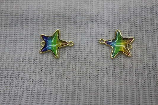 Connctor Star  Charms Anti Tarnish