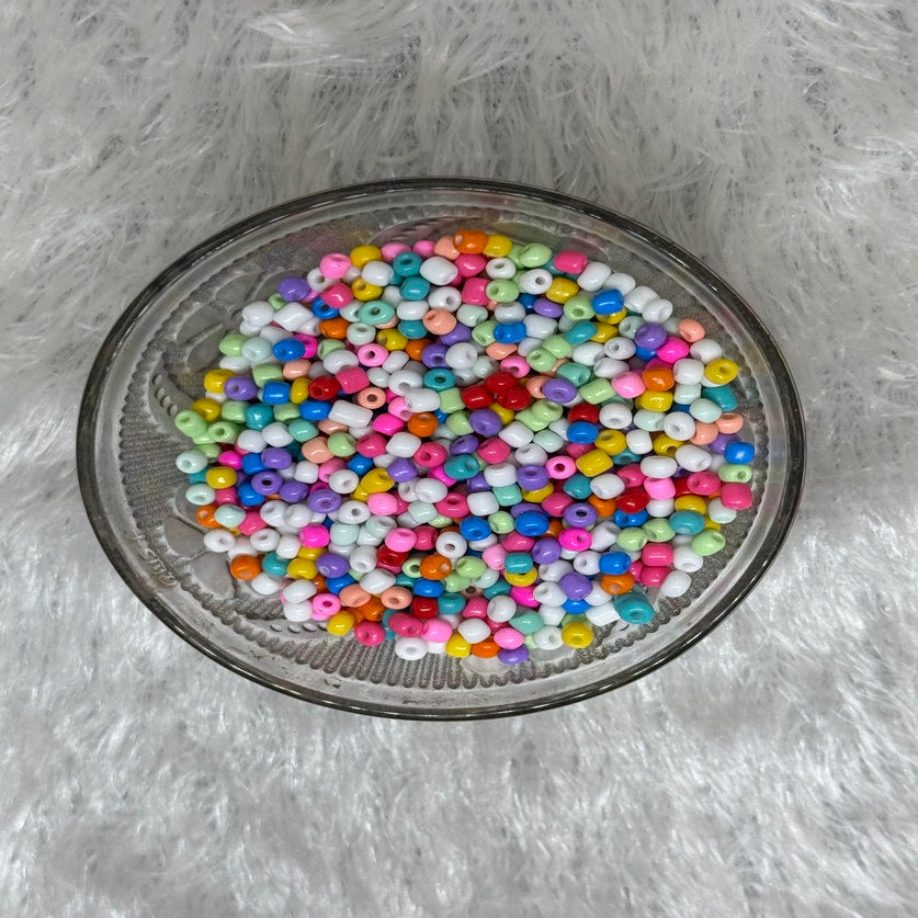 Glass beads multi colors