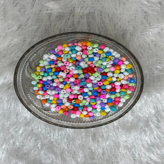 Glass beads multi colors