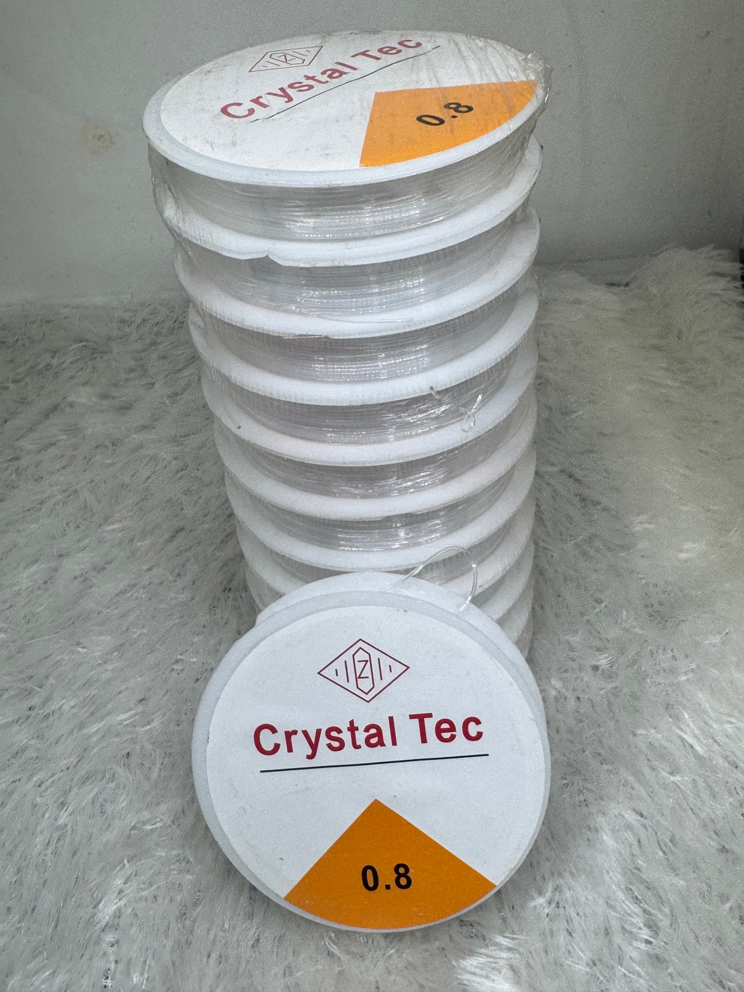 Transparent Elastic Crystal Thread | 0.8  mm