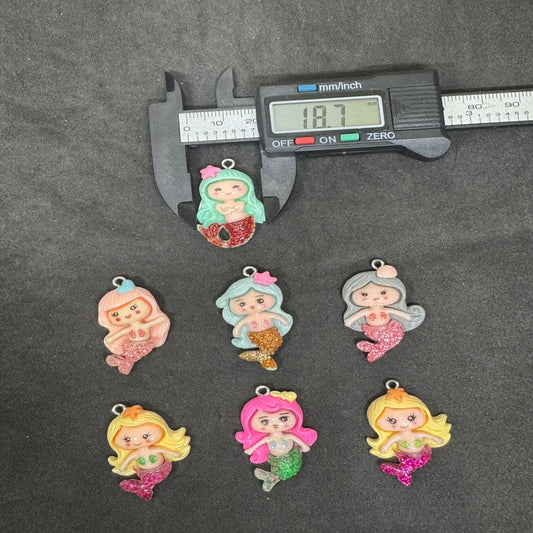 Nagneshi cartoon mix charms 10 pcs