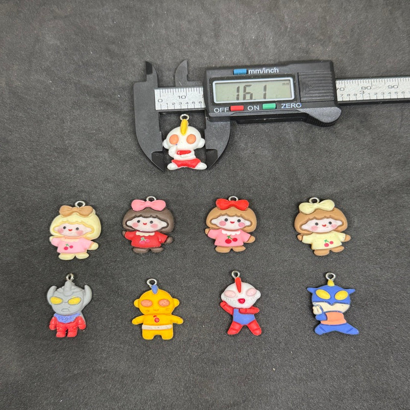 Nagneshi cartoon mix charms 10 pcs