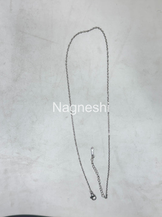 Neck chain stainless steel  Silver