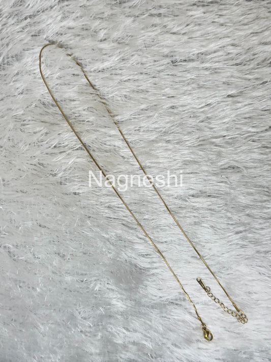 Neck chain stainless steel  Gold