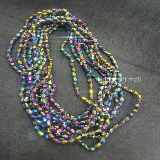 Elegant drop glass Beads 5@7