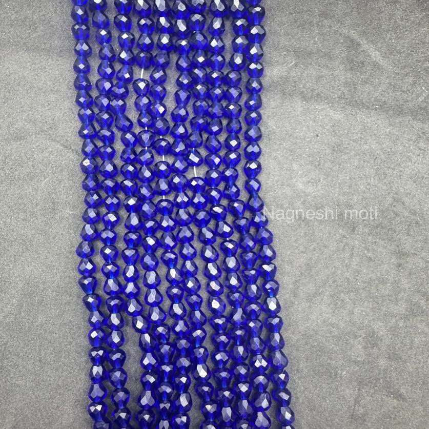 Elegant drop glass Beads 5@7