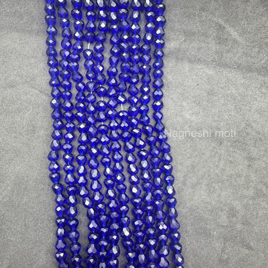 Elegant drop glass Beads 5@7