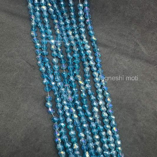 Elegant drop glass Beads 5@7