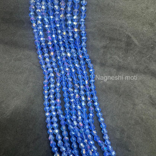 Elegant drop glass Beads 5@7