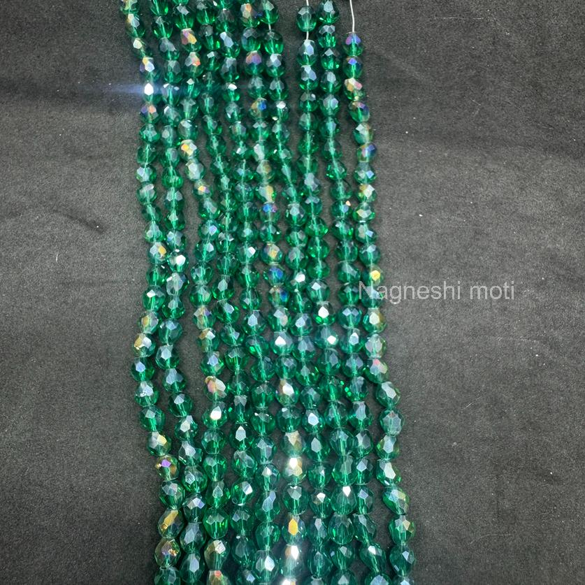 Elegant drop glass Beads 5@7