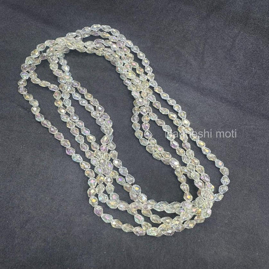 Elegant drop glass Beads 5@7