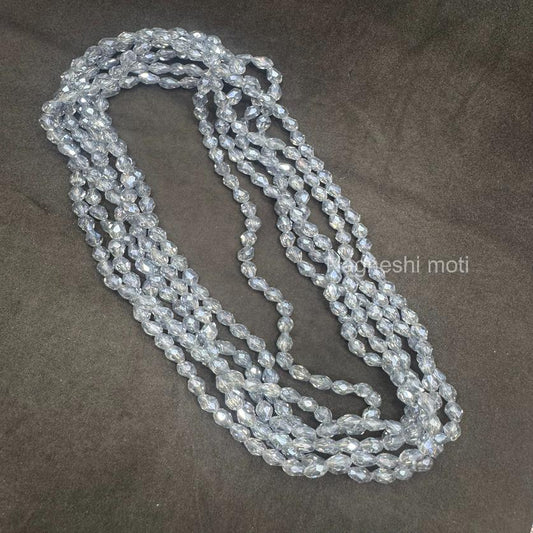 Elegant drop glass Beads 5@7