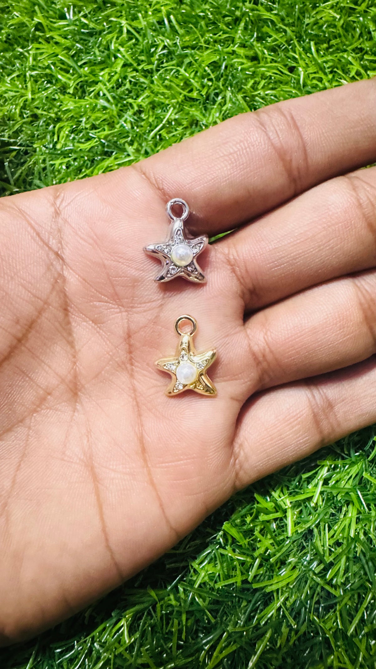 Anti-Tarnish Star charm - Available in Gold & Silver
