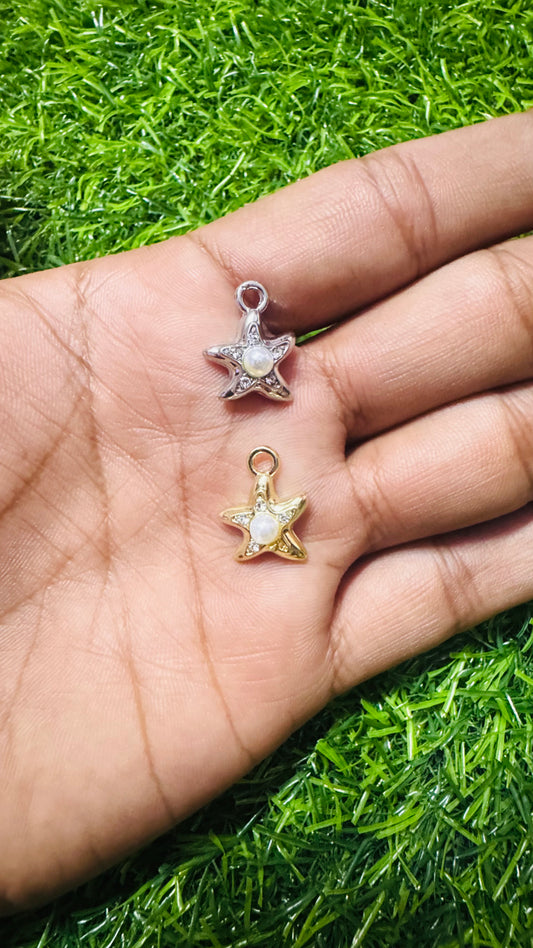 Anti-Tarnish Star charm - Available in Gold & Silver