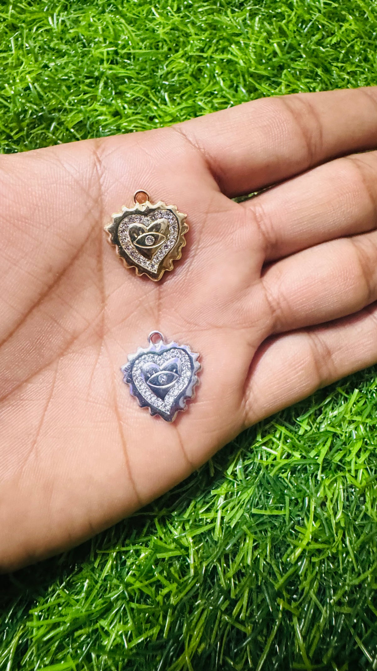 Anti-Tarnish charm - Available in Gold & Silver