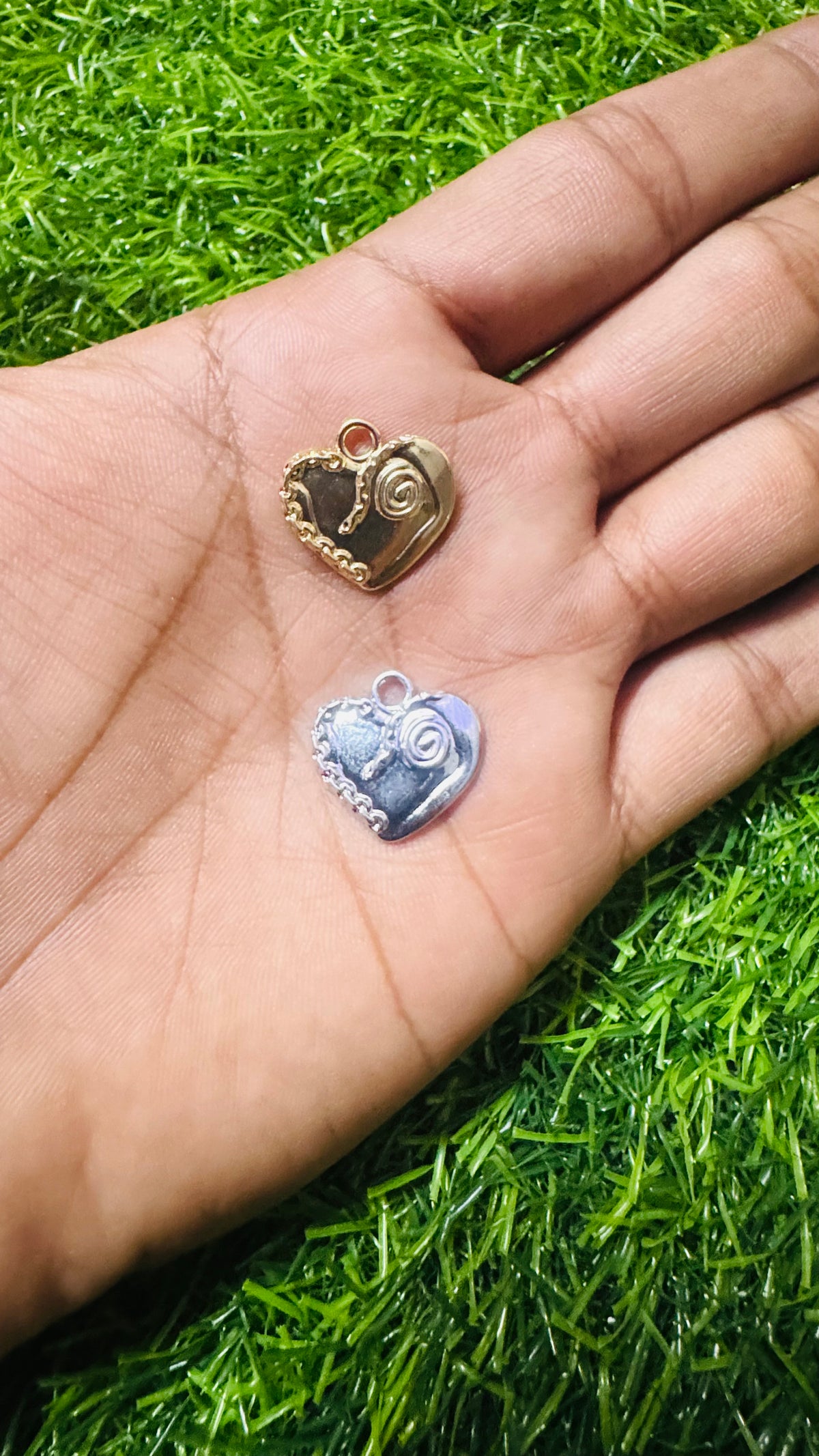 Anti-Tarnish charm - Available in Gold & Silver