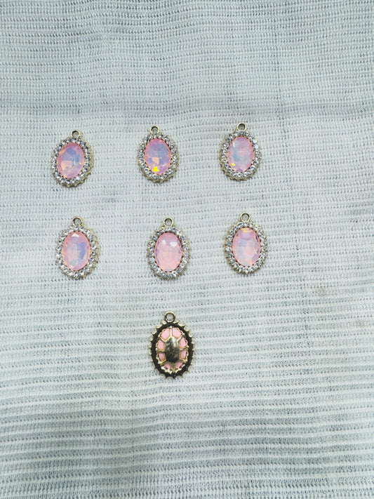 Anti Tarnish Oval Charms