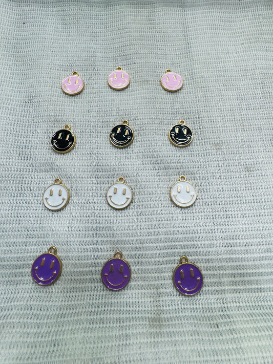 Enamel Charms Smile