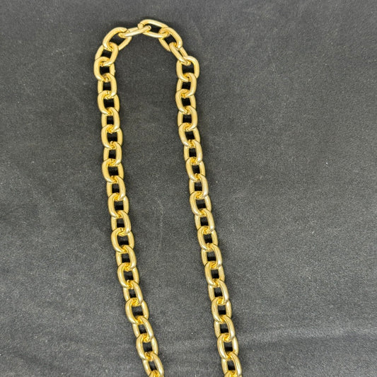 Golden Aluminium Metal Chain size 6 mm