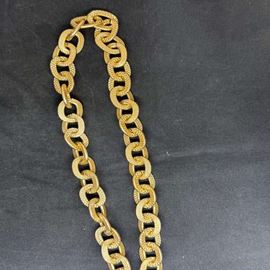 Golden Aluminium Metal Chainsize 18 mm