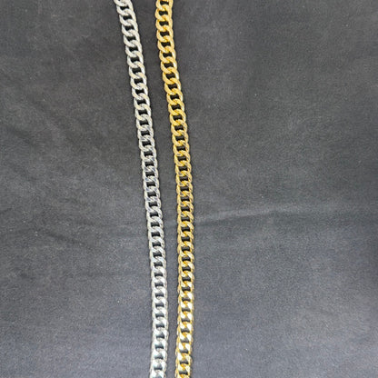 Golden Aluminium Metal Chain size 7 mm