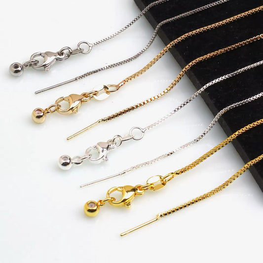 Neck ready chain anti tarnish 18k plating