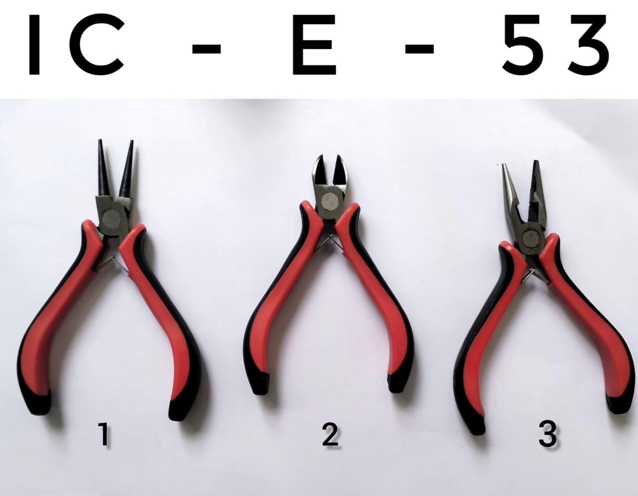 3-Piece Essential Jewelry Making Tool Set - Pliers, Cutters, and Snips