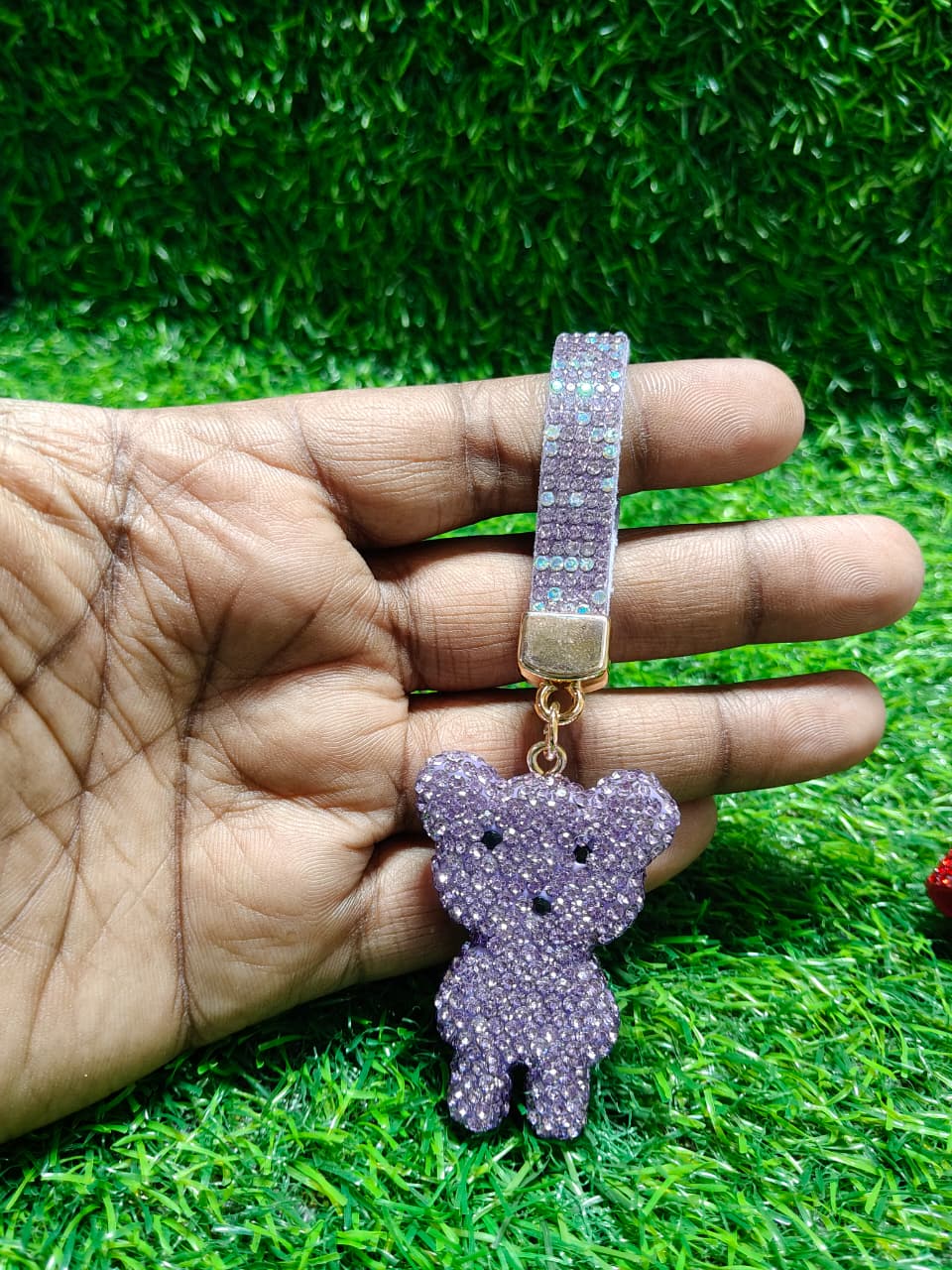 Shine Bright Teddy Bear Bling Charm