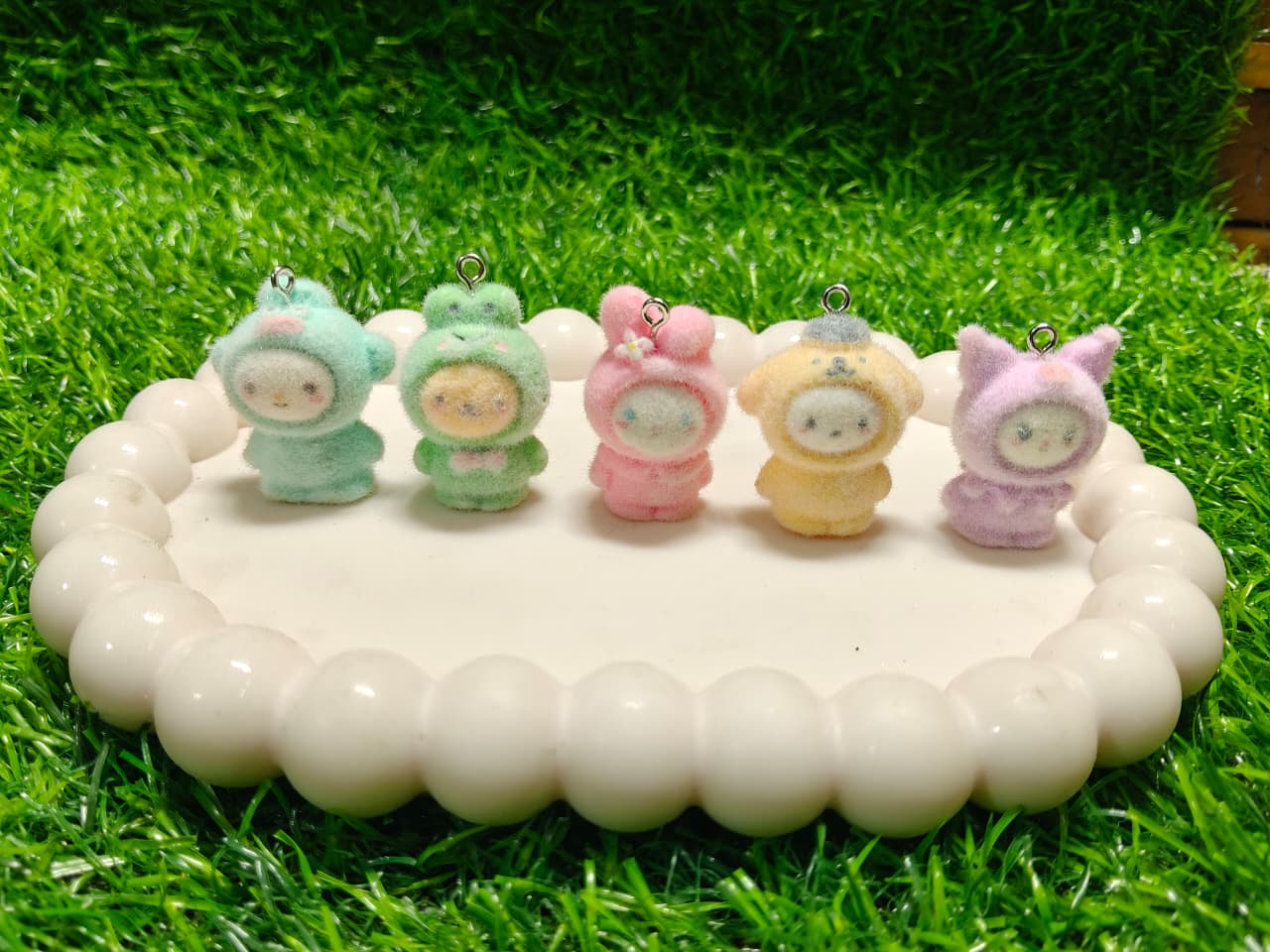 Velvet Cute Doll Key Chain & Pendant 1 pec