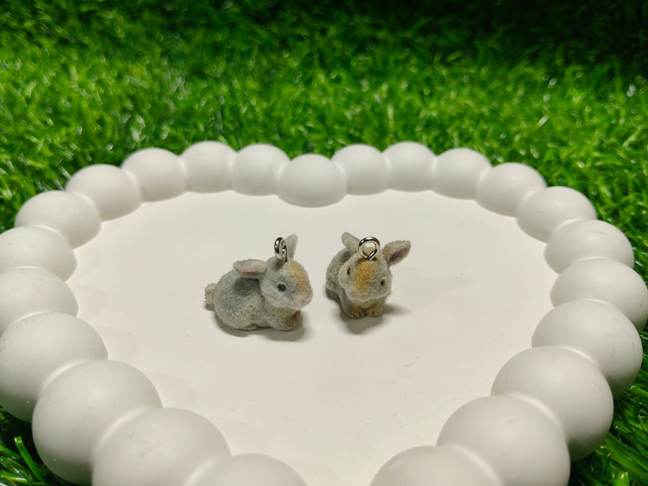 Velvet Bunny Key Chain Pendants 1 pec