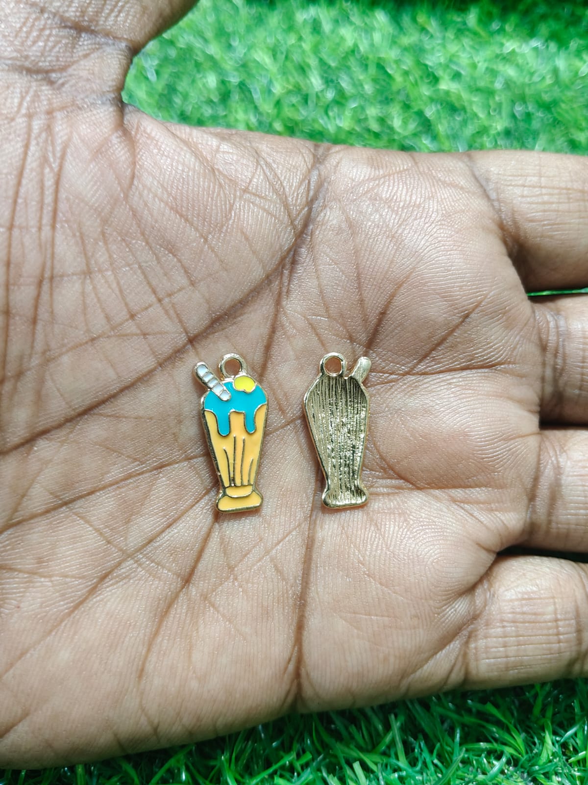Milkshake Enamel Charms | Ice Cream | Sunday Charms
