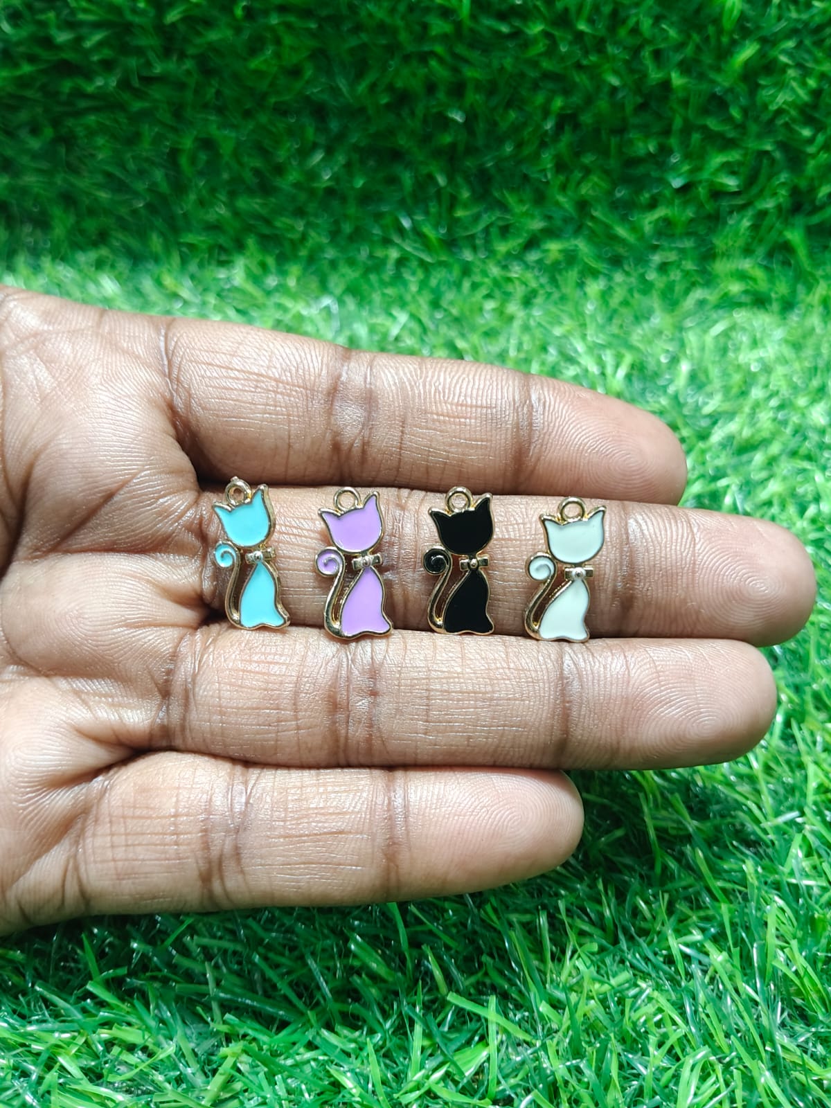 Cat Charms | Mixed Enamel Charms