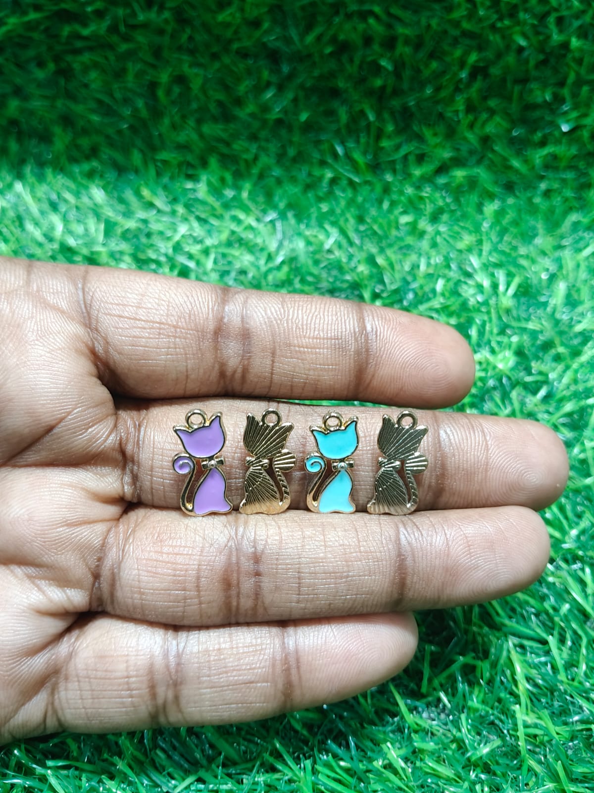 Cat Charms | Mixed Enamel Charms