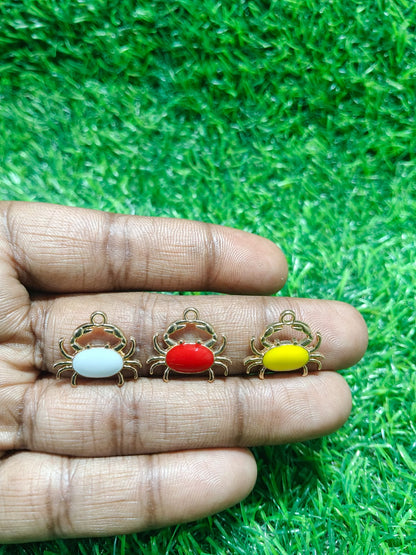 Crabs Charms | Mixed Enamel Charms