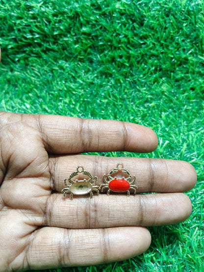 Crabs Charms | Mixed Enamel Charms