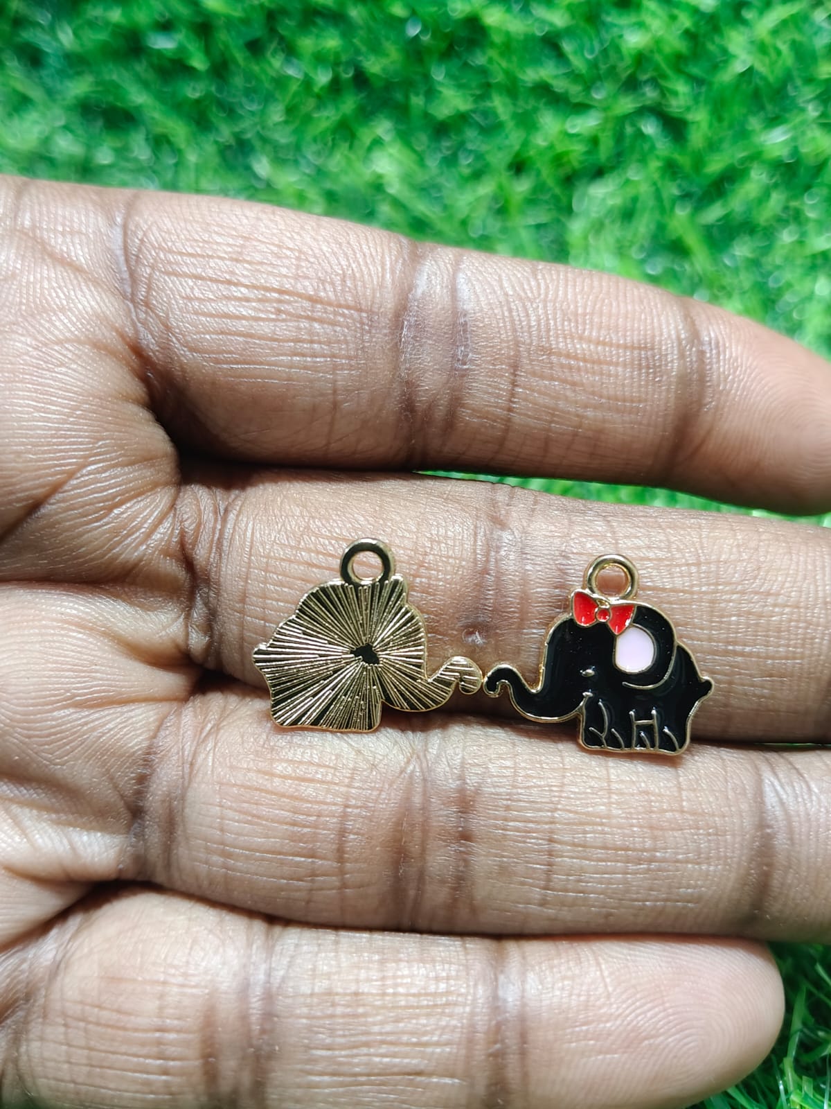 Elephant Charms |  Enamel Charms
