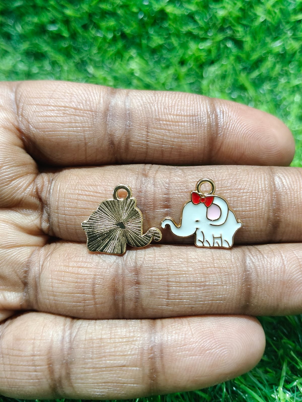 Elephant Charms |  Enamel Charms
