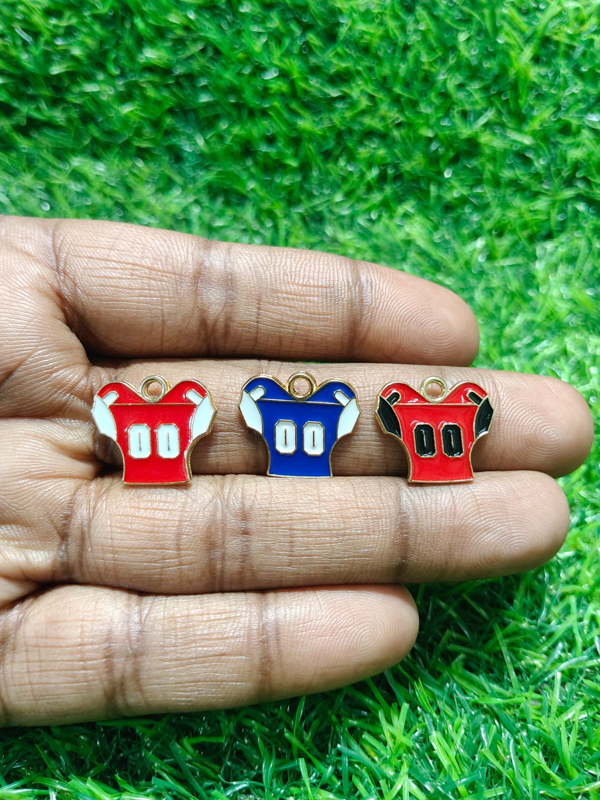 Football Charms | Jersey Charms | Enamel Charms